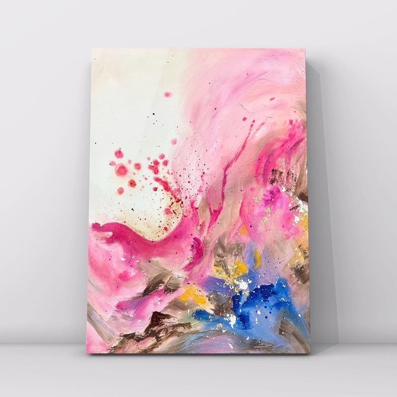 活动画   抽象肌理 周一到周日可预约  一人成团 - 插画/绘画/写字 - 棉．麻 