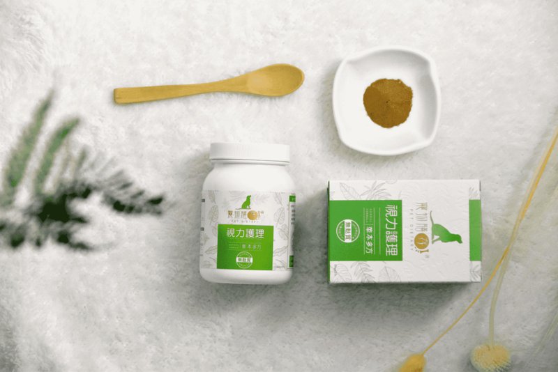 犬专属保健-视力护理.维护好视力 .维护视网膜正常运作 - 狗罐头/鲜食 - 塑料 绿色