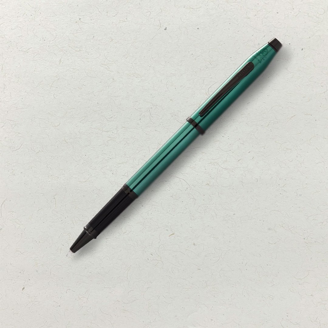 【CROSS】 Century II半透绿色PVD黑色钢珠笔 免费刻字 - 钢珠笔 - 其他材质 绿色