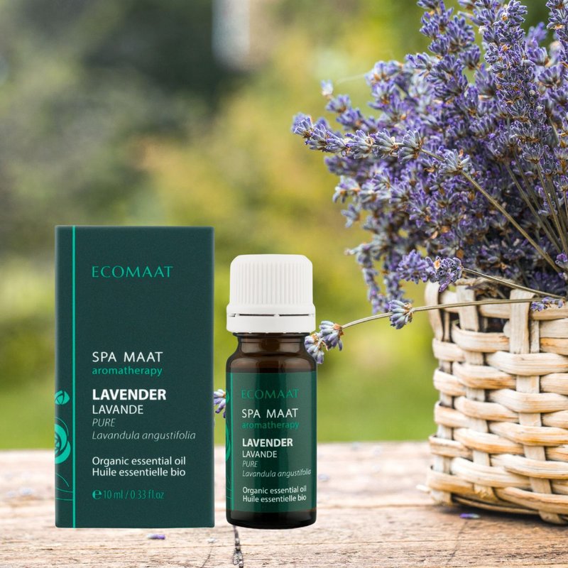【疗愈薰衣草】ECOMAAT 保加利亚真正薰衣草精油 10ml - 香薰/精油/线香 - 精油 紫色