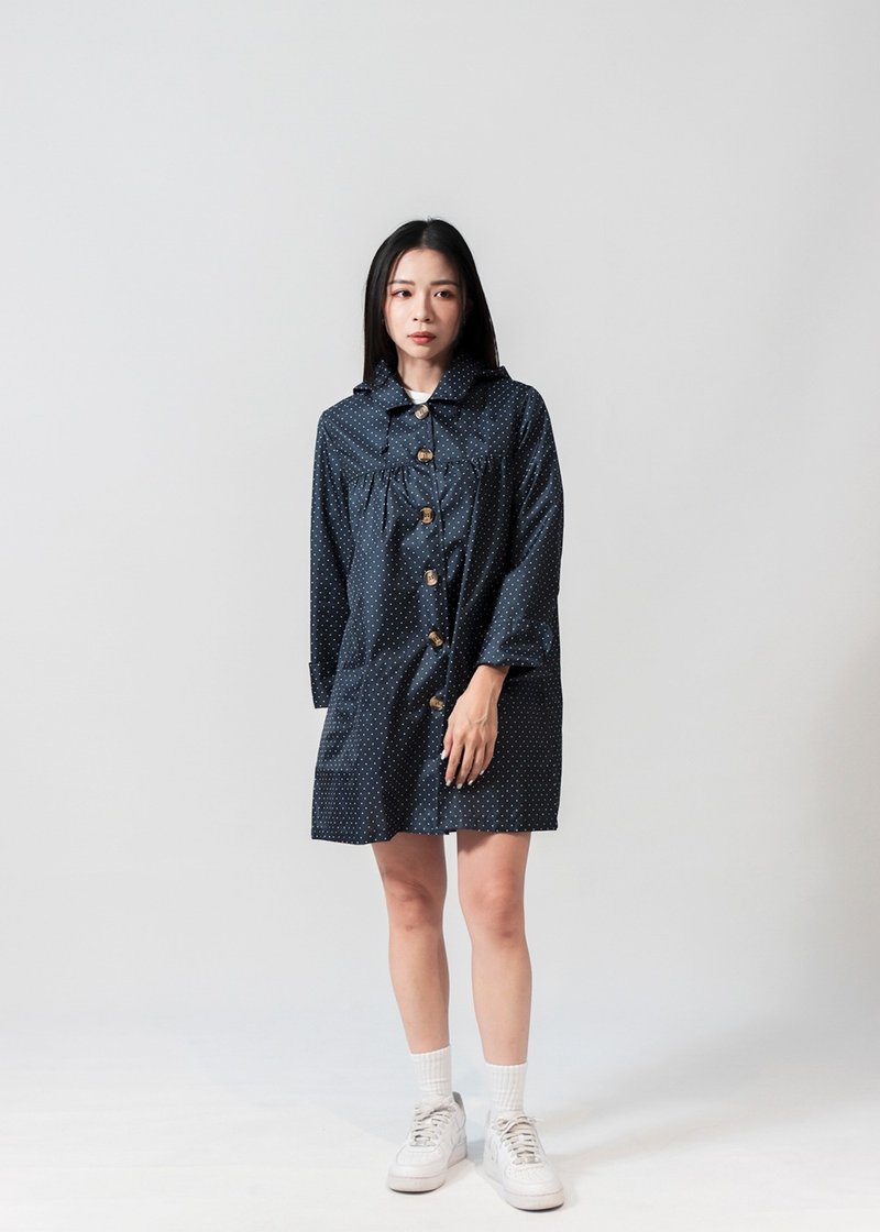 sunrainlike 点点愿望防泼水风衣 雨风衣 挡风 透气  Trench Coat - 女装休闲/机能外套 - 防水材质 