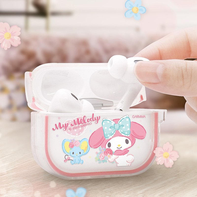 GARMMA Melody for AirPods Pro/ Pro2 耳机保护套 粉红恋人 - 耳机收纳 - 硅胶 