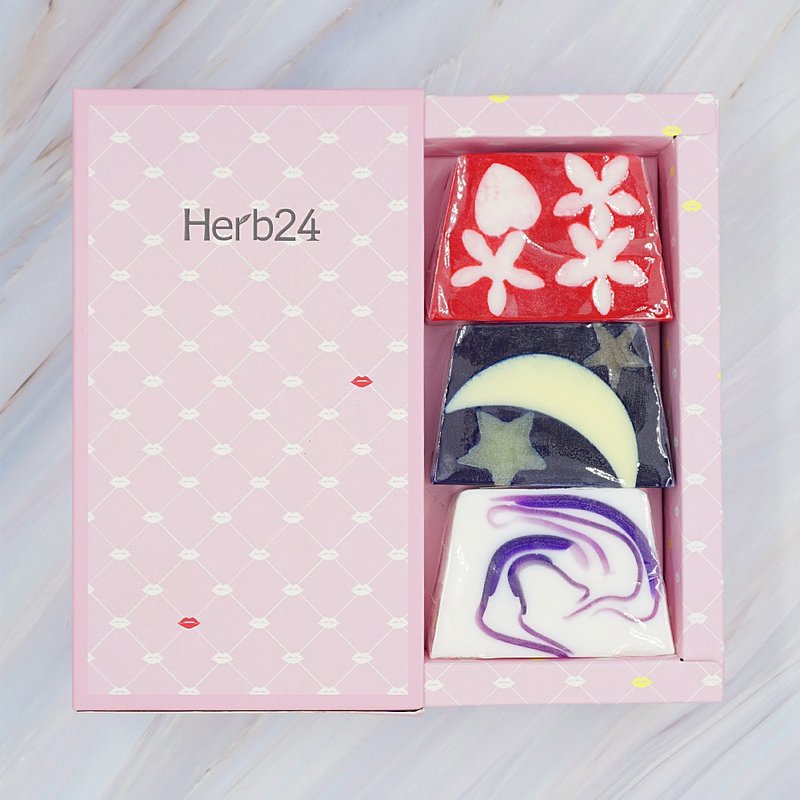 手工润肤皂礼盒－ 90g ✕ 3块 - 肥皂/手工皂 - 其他材质 