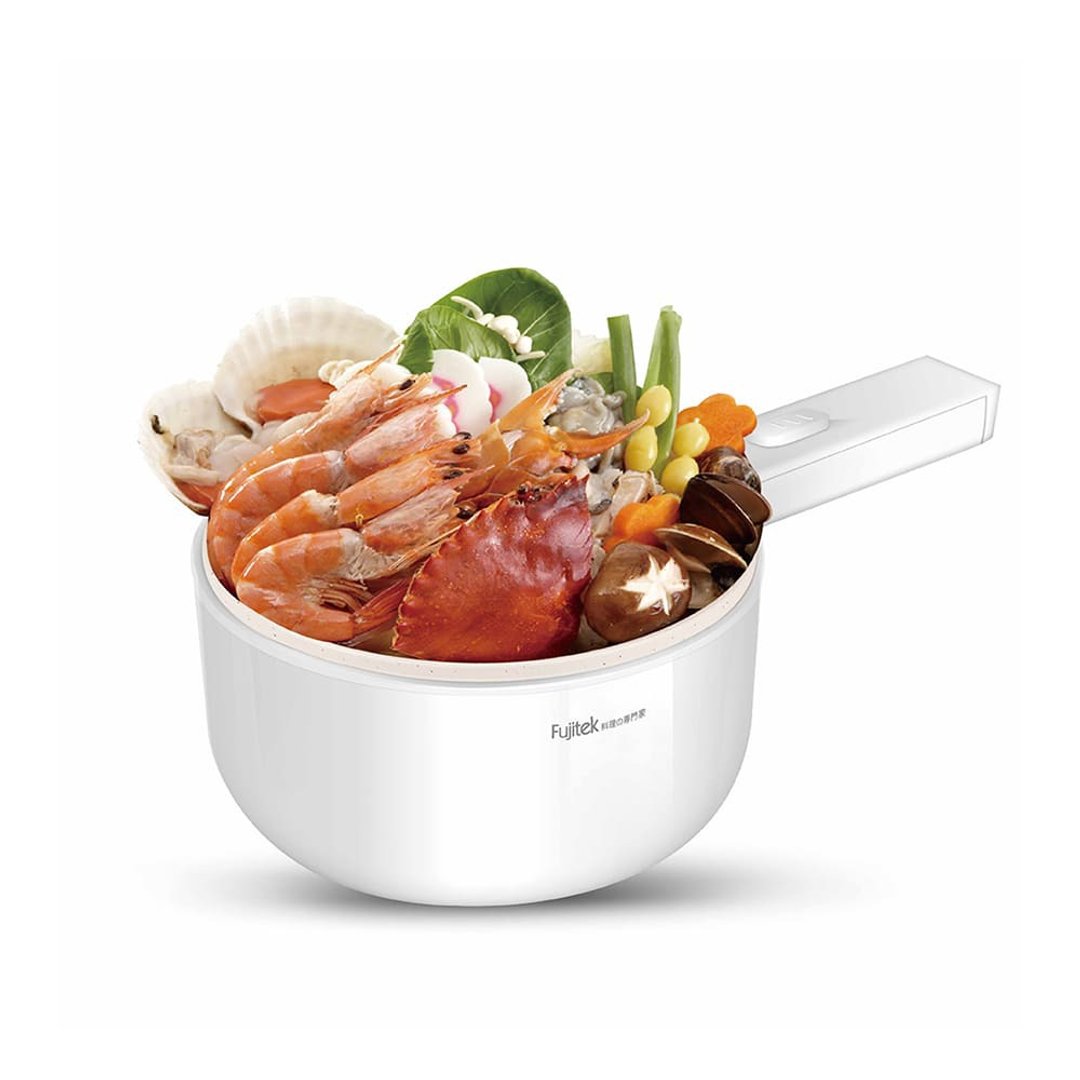 【富士电通】万用料理陶瓷炒菜锅 - 厨房家电 - 其他材质 白色