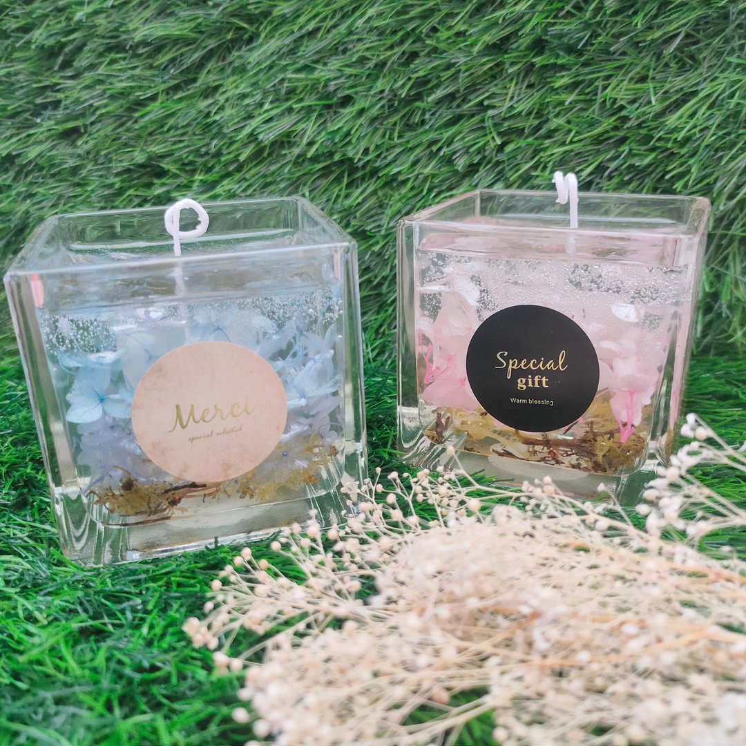 【体验】花莲手作体验疗愈不凋花香氛果冻蜡烛DIY手作体验-小班制 - 其他 - 其他材质 