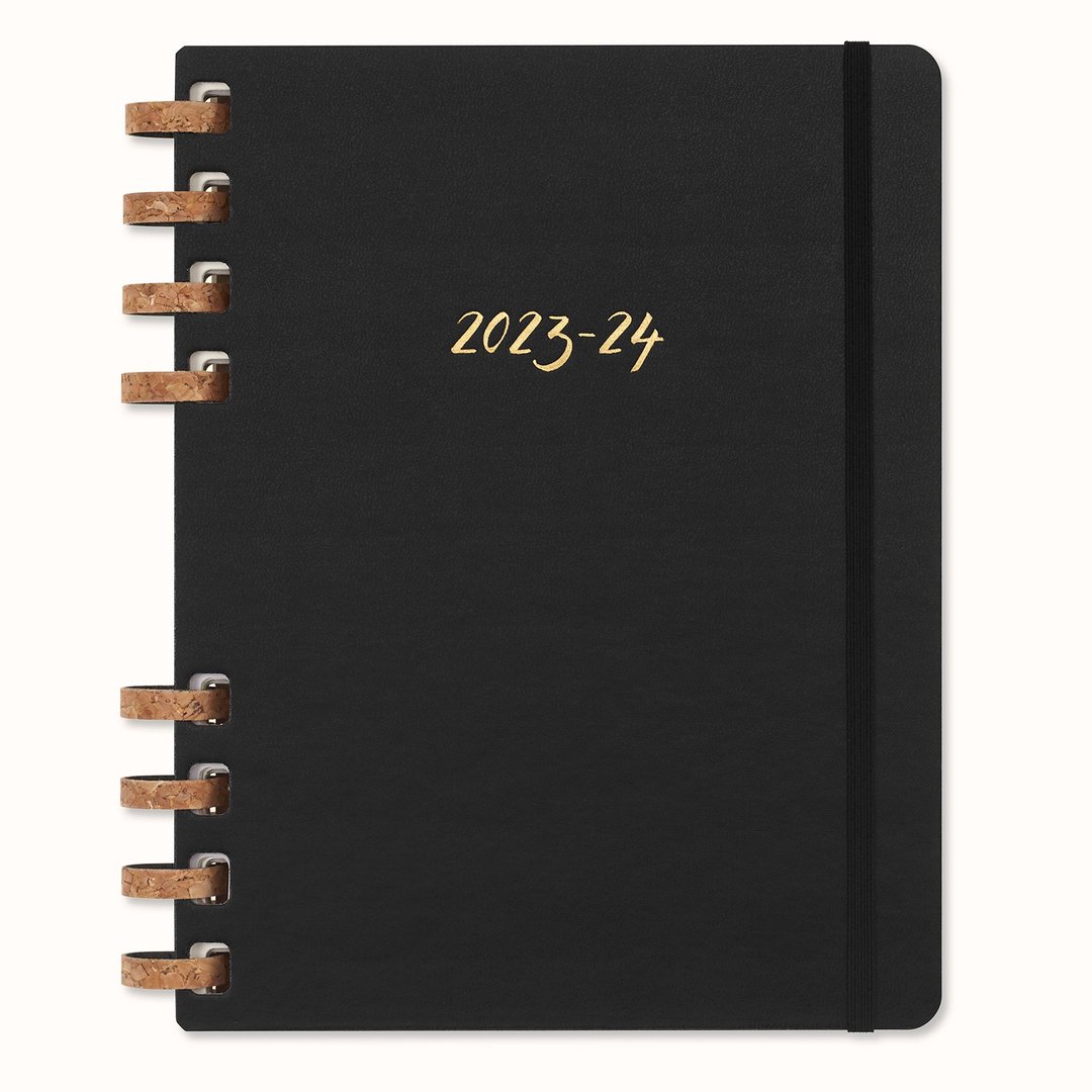 _勿上架_MOLESKINE 2023-24 线圈万用手帐 12M XL 黑 7月版 - 笔记本/手帐 - 纸 黑色