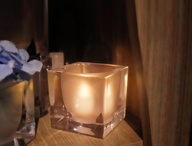 【玻璃烛台】北欧风极简多功能摆件│花器│笔筒│感恩节│圣诞节 - 其他 - 其他材质 金色