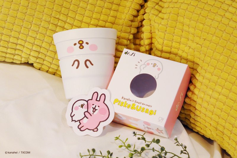 dr.Si x 卡娜赫拉的小动物 萌硅教授 联名系列 硅宝巧力杯 450ml - 其他杯子 - 硅胶 白色