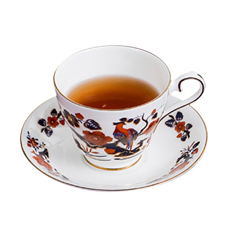 英国Aynsley 天堂鸟系列 骨瓷约克杯盘组150ml - 茶具/茶杯 - 瓷 多色
