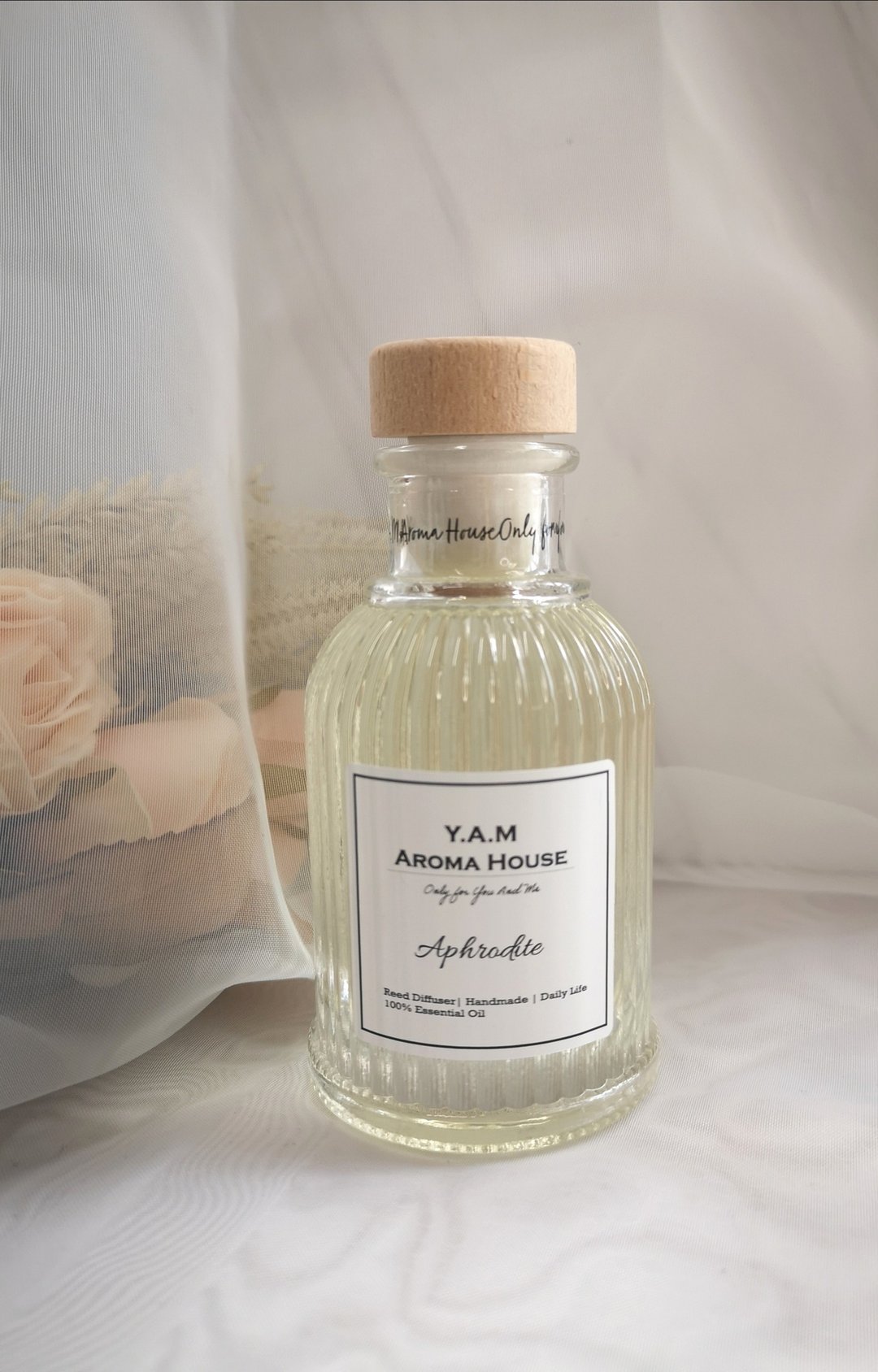 Aphrodite|阿芙萝黛蒂/好人缘花香调|精油扩香瓶/无火扩香(95ml) - 香薰/精油/线香 - 玻璃 