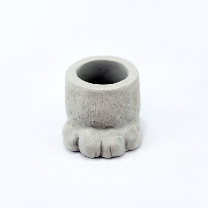 CAT'S FEET- 猫步盆 - 植栽/盆栽 - 水泥 灰色