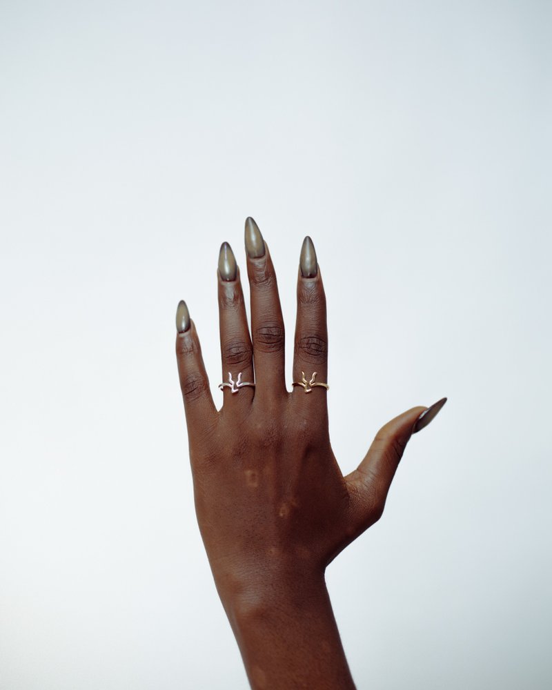 Njikọta 雕塑戒指 – 回收黄铜宣言戒指 - 戒指 - 铜/黄铜 