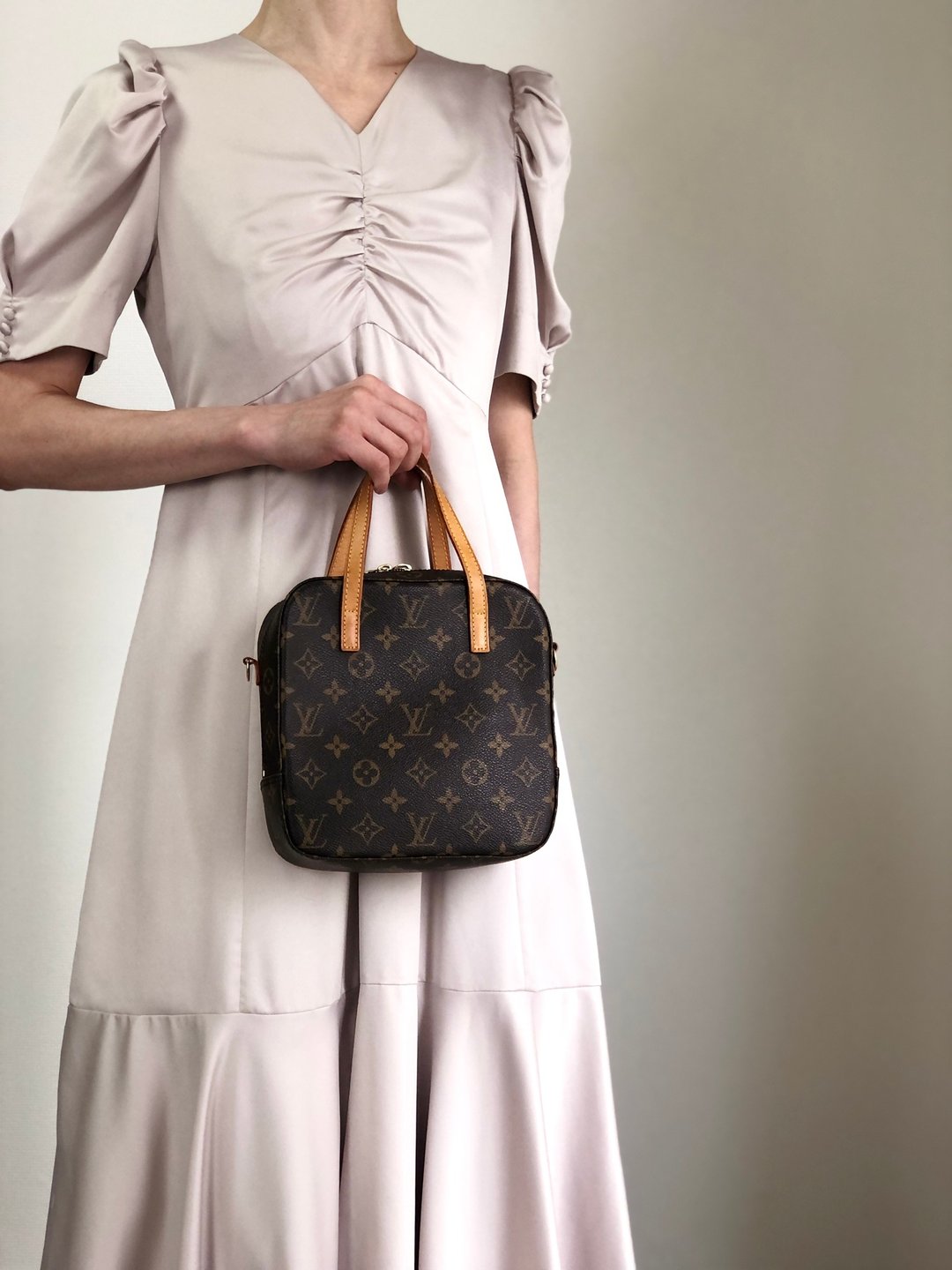 【日本直送 名牌中古包】LOUIS VUITTON 慕斯达尼诺 Monogram 侧背包 咖啡色 PVC 两用 M47500 8y7es4 - 侧背包/斜挎包 - 防水材质 咖啡色
