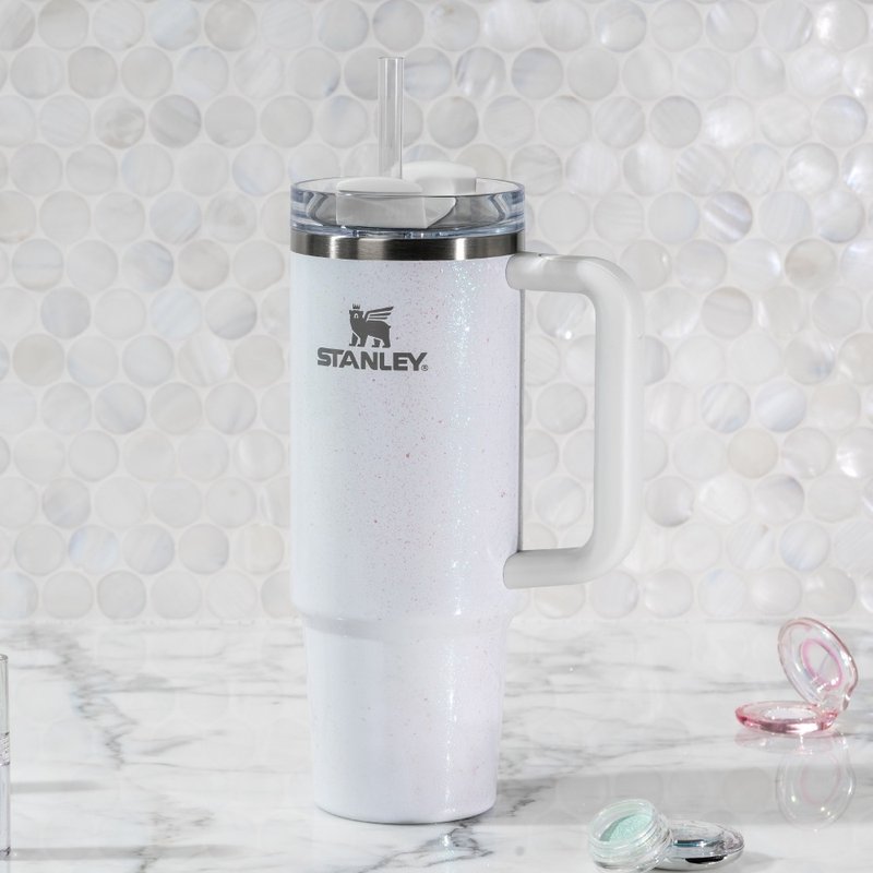 STANLEY 冒险系列 吸管随手杯2.0 0.88L / 贝壳白 - 保温瓶/保温杯 - 不锈钢 