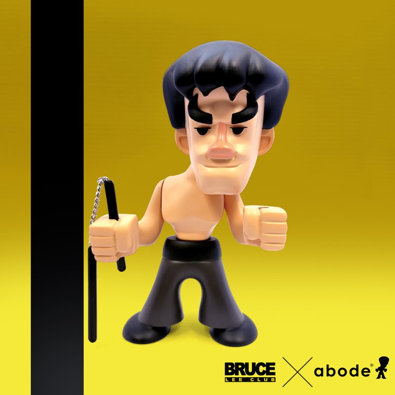 双截棍人偶摆设 --- Bruce Lee Club x abode系列 - 摆饰 - 树脂 