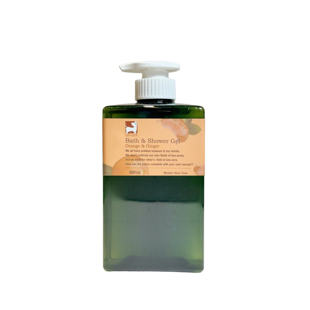 【GIN-GER】甜橘姜芬沐浴露 500ml - 沐浴用品 - 浓缩/萃取物 