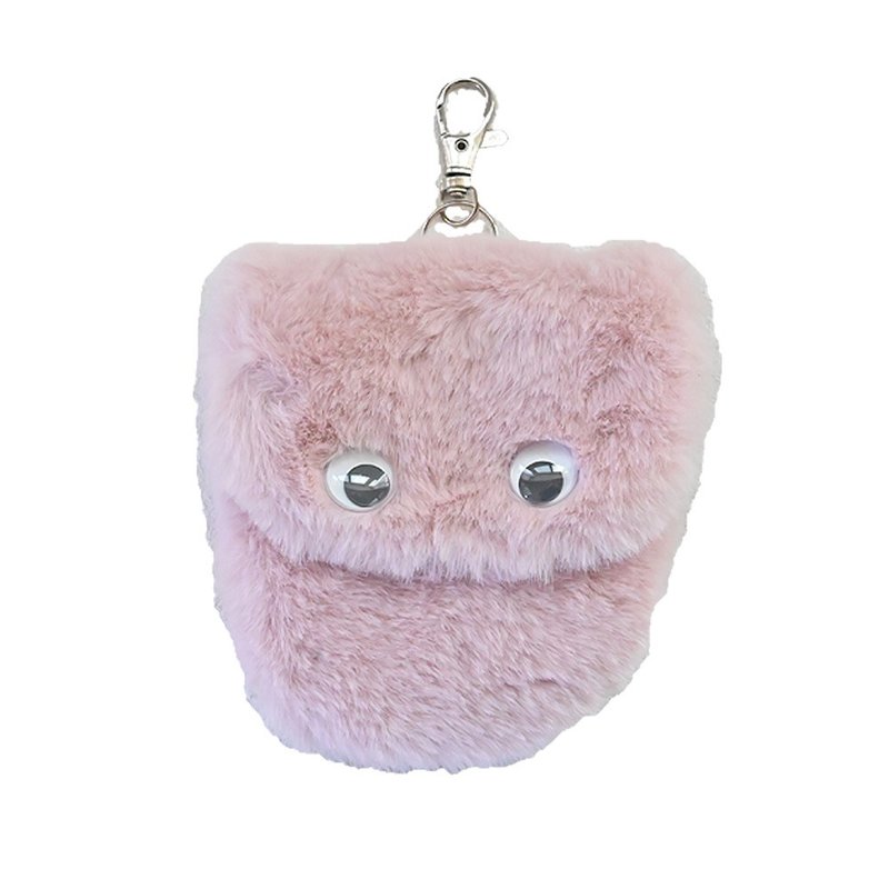 镜头盖保护套 / 毛茸茸先生 (灰) - 相机背带/脚架 - 其他人造纤维 粉红色