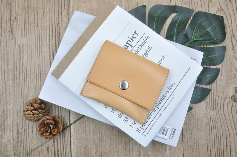 零钱包 ∣ 意大利 Buttero顶级植鞣革 ∣ 手工缝制 - 零钱包 - 真皮 