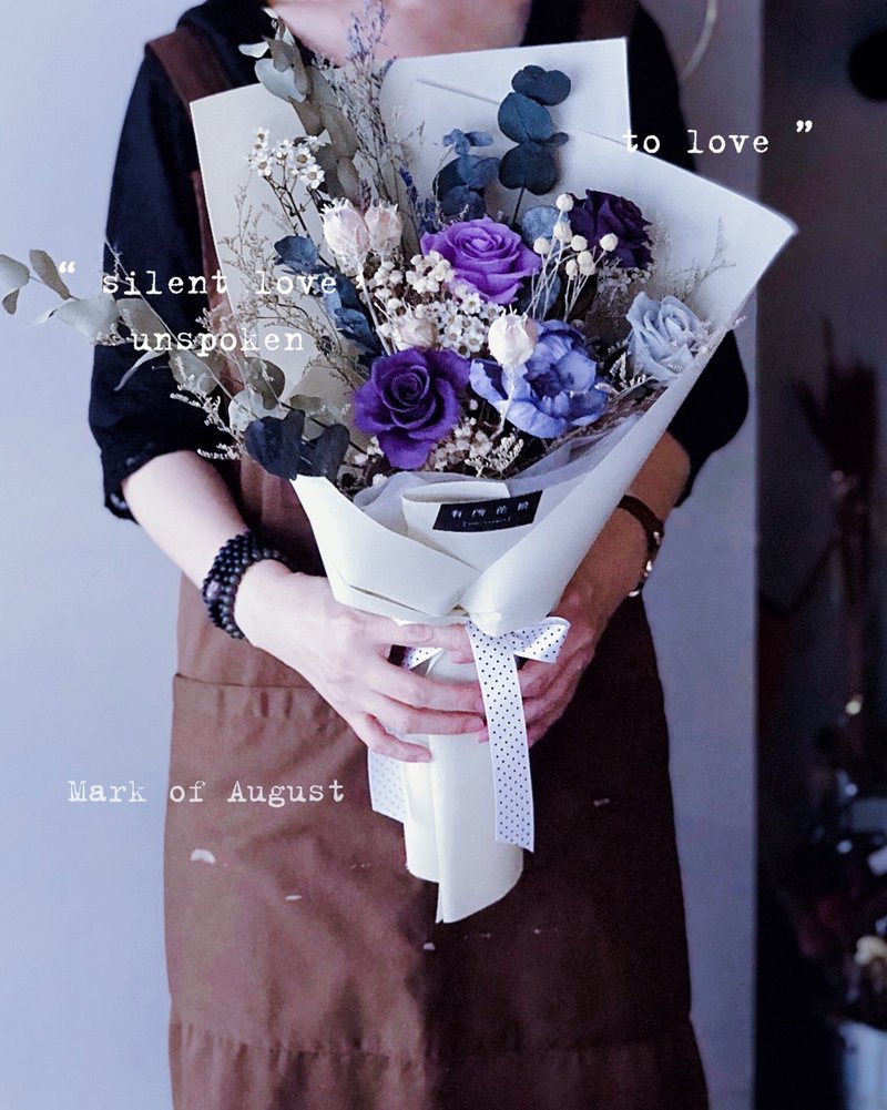不凋花永生花束/告白花束/求婚花束/生日礼物/拍摄道具 - 干燥花/捧花 - 其他材质 
