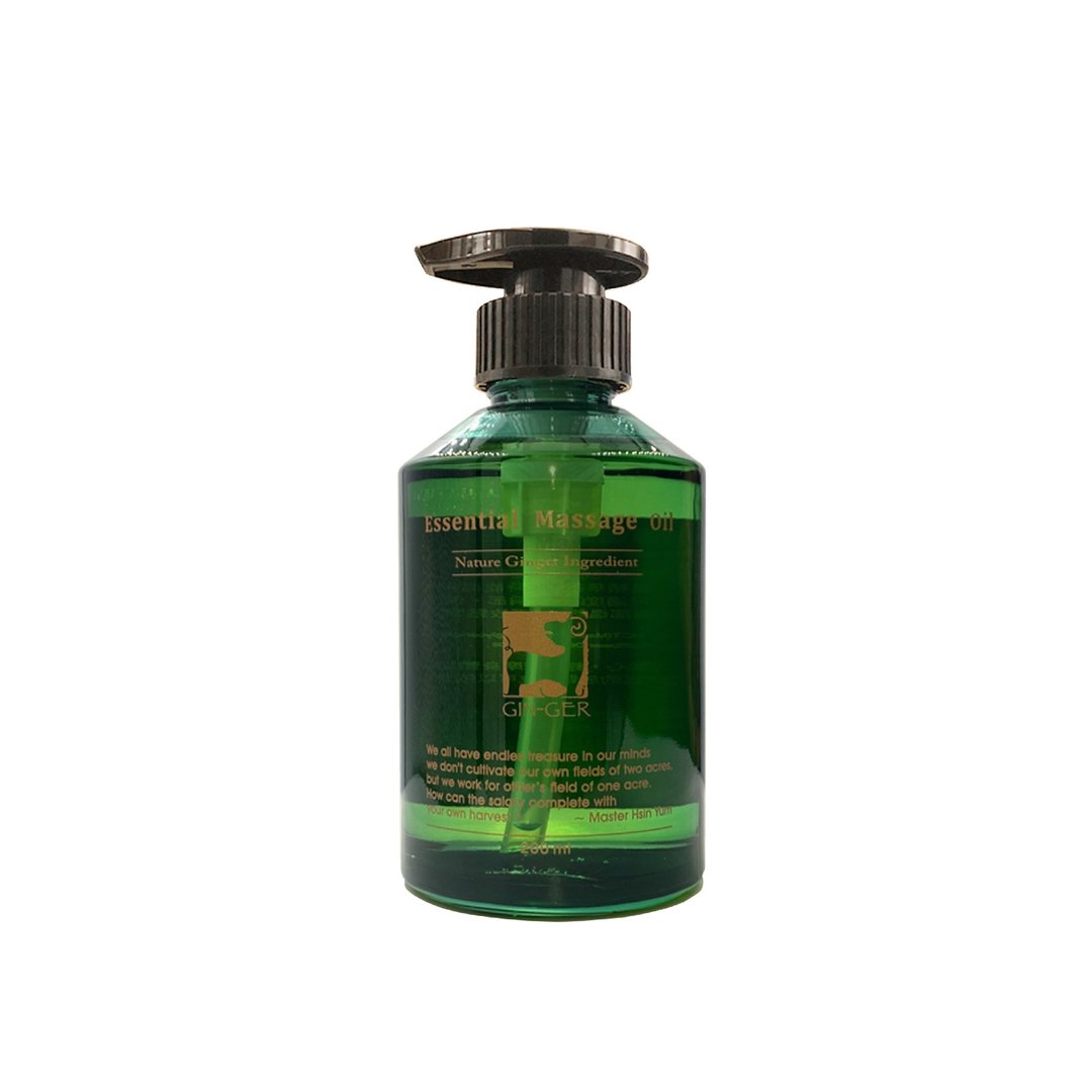 【GIN-GER】纯姜暖肤按摩油 200ml - 身体护肤/按摩油 - 浓缩/萃取物 