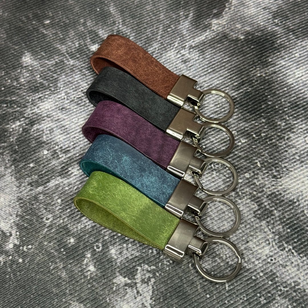 24 小时出货 - 制成现品 - 皮革钥匙圈 - 真皮锁匙扣 - 团体纪念品 - 钥匙链/钥匙包 - 真皮 多色
