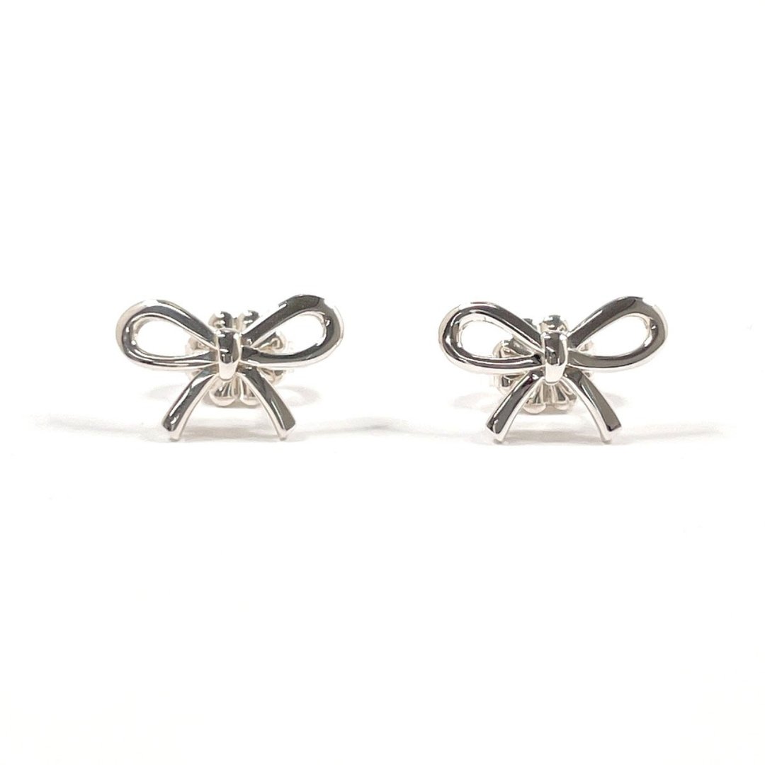 【日本直送 中古美品】蒂芙尼 TIFFANY&Co. 耳环 蝴蝶结 925银 женские украшения - 耳环/耳夹 - 纯银 银色
