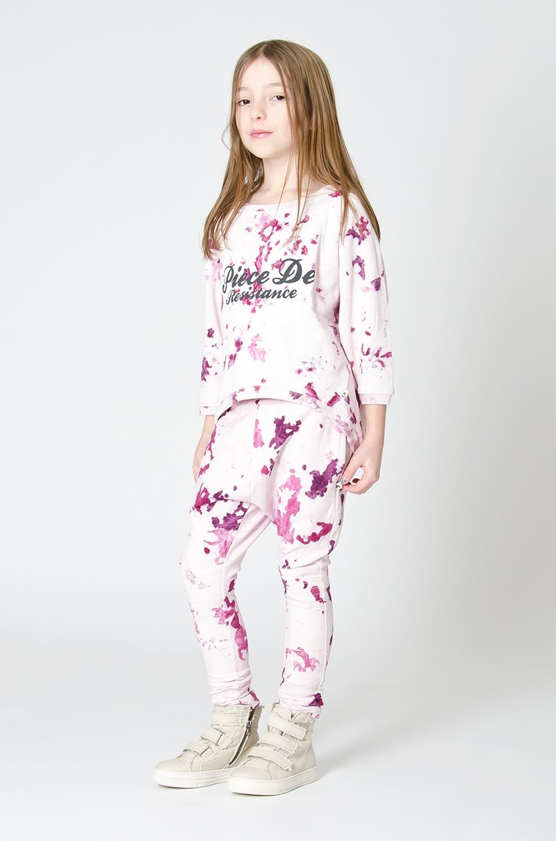 【瑞典童装】有机棉长袖上衣3岁至14岁 亲子装女装红色 - 童装上衣 - 棉．麻 红色