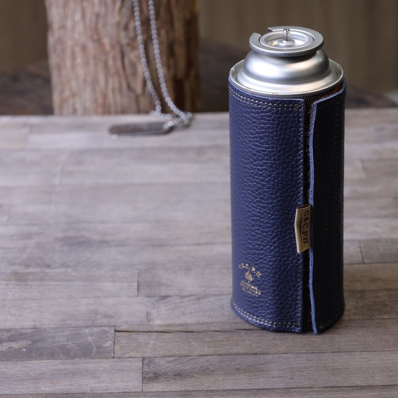 C&C.P.H. EQUIPEMENT 卡式瓦斯罐套 意大利ADRIA 牛皮 2色可选 - 露营用品 - 真皮 多色