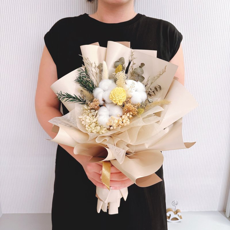 干燥花束。情人节花束。生日花束。求婚花束。毕业花束 - 干燥花/捧花 - 植物．花 多色