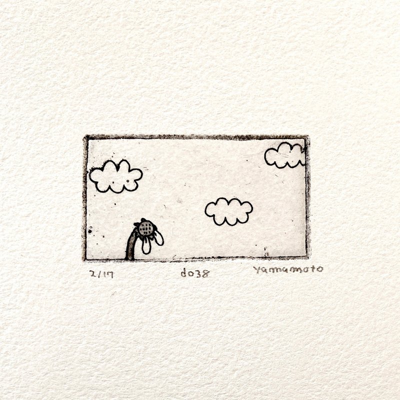 d038 铜版印刷 - 海报/装饰画/版画 - 纸 灰色
