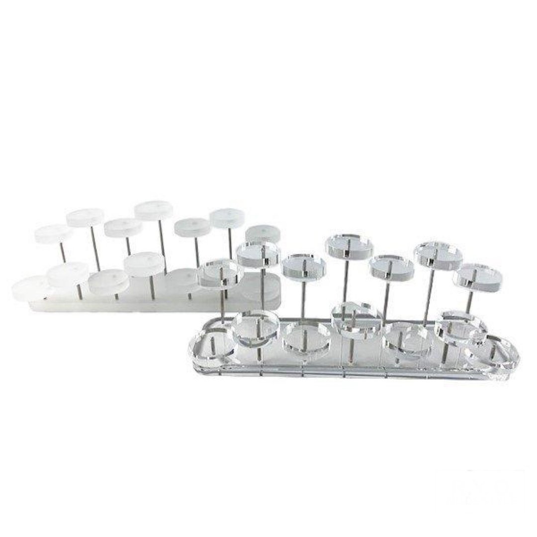 Acrylic 14-stage display 2color - 收纳用品 - 压克力 透明