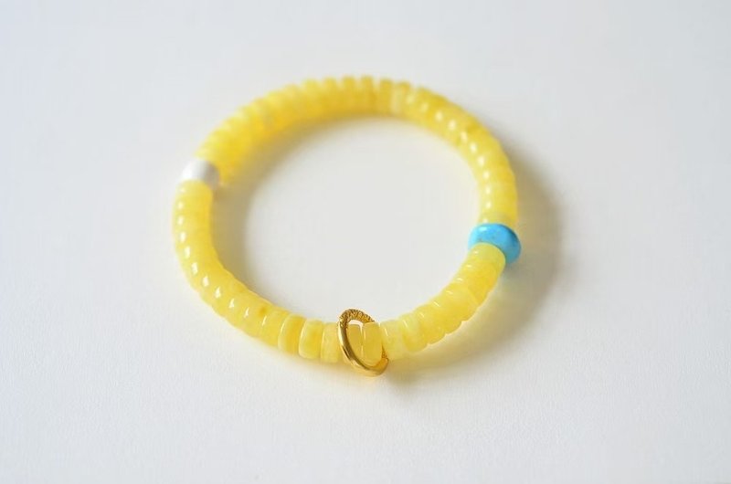 精品 糖油蜜蜡 Am-20250716-078 - 手链/手环 - 宝石 