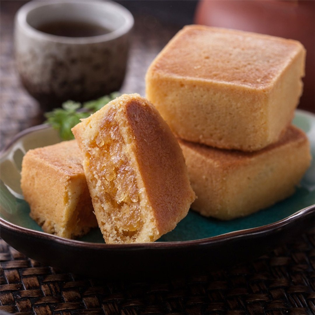 【小潘x佳德】小潘凤凰酥12入(2盒)+佳德凤梨酥12入(1盒)(附提袋) - 蛋糕/甜点 - 新鲜食材 金色
