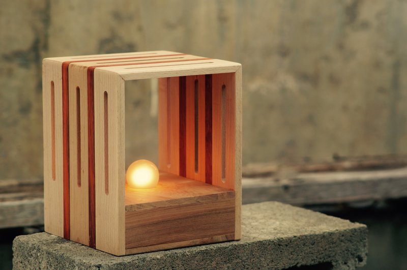 《三和工坊》实木台灯 - 灯具/灯饰 - 木头 咖啡色