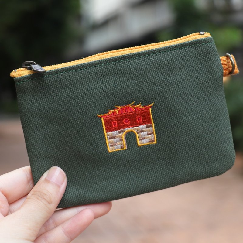 来好古到回春帆布零钱包 Feat. 一帆布包(承恩府城) - 零钱包 - 棉．麻 多色