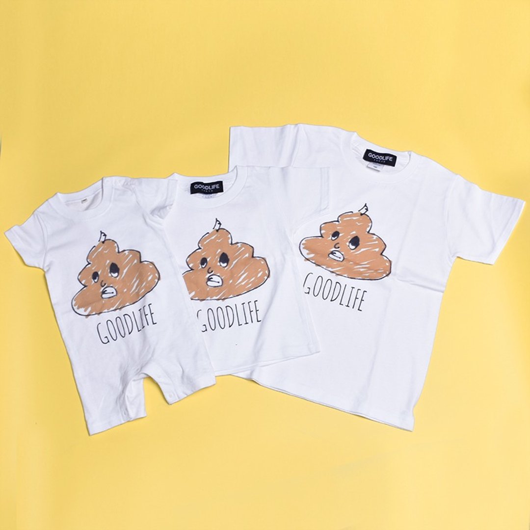 'UNCHI KUN' Kids & Baby T - 其他 - 棉 白色