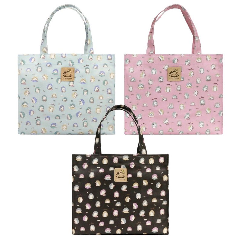 【小刺郎-小学士】外出万用可横放A4文件防水手提袋 - 手提包/手提袋 - 防水材质 