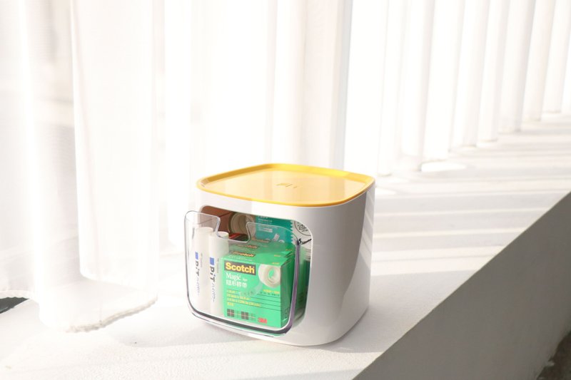 抽屉收纳盒 / 透明可视设计・多色堆叠向上收纳 - 收纳用品 - 塑料 