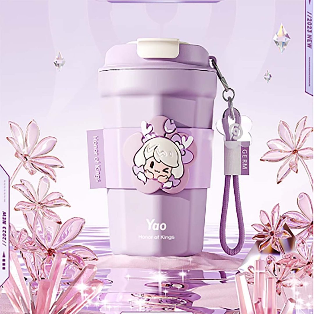 高颜值随行咖啡杯2023新款不锈钢水杯子GERM - 其他杯子 - 其他材质 多色