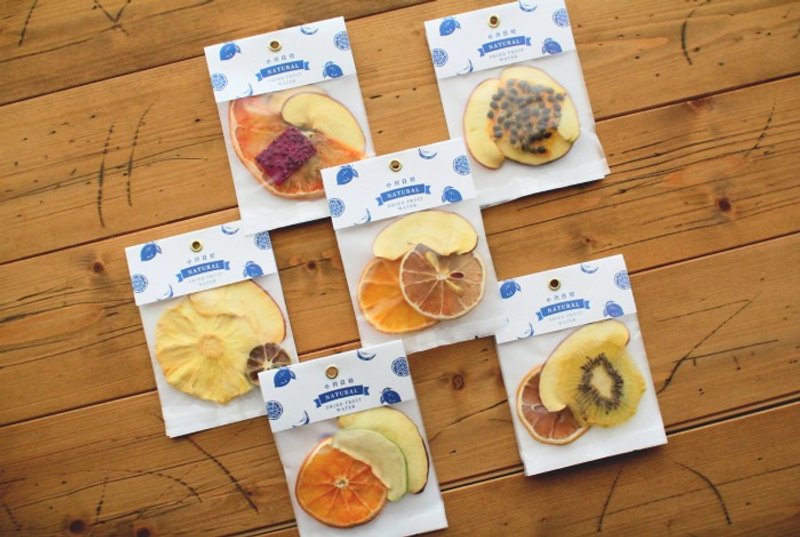 【小荷日初】 果实饮精装版 果干水卡片(6入) - 茶 - 新鲜食材 