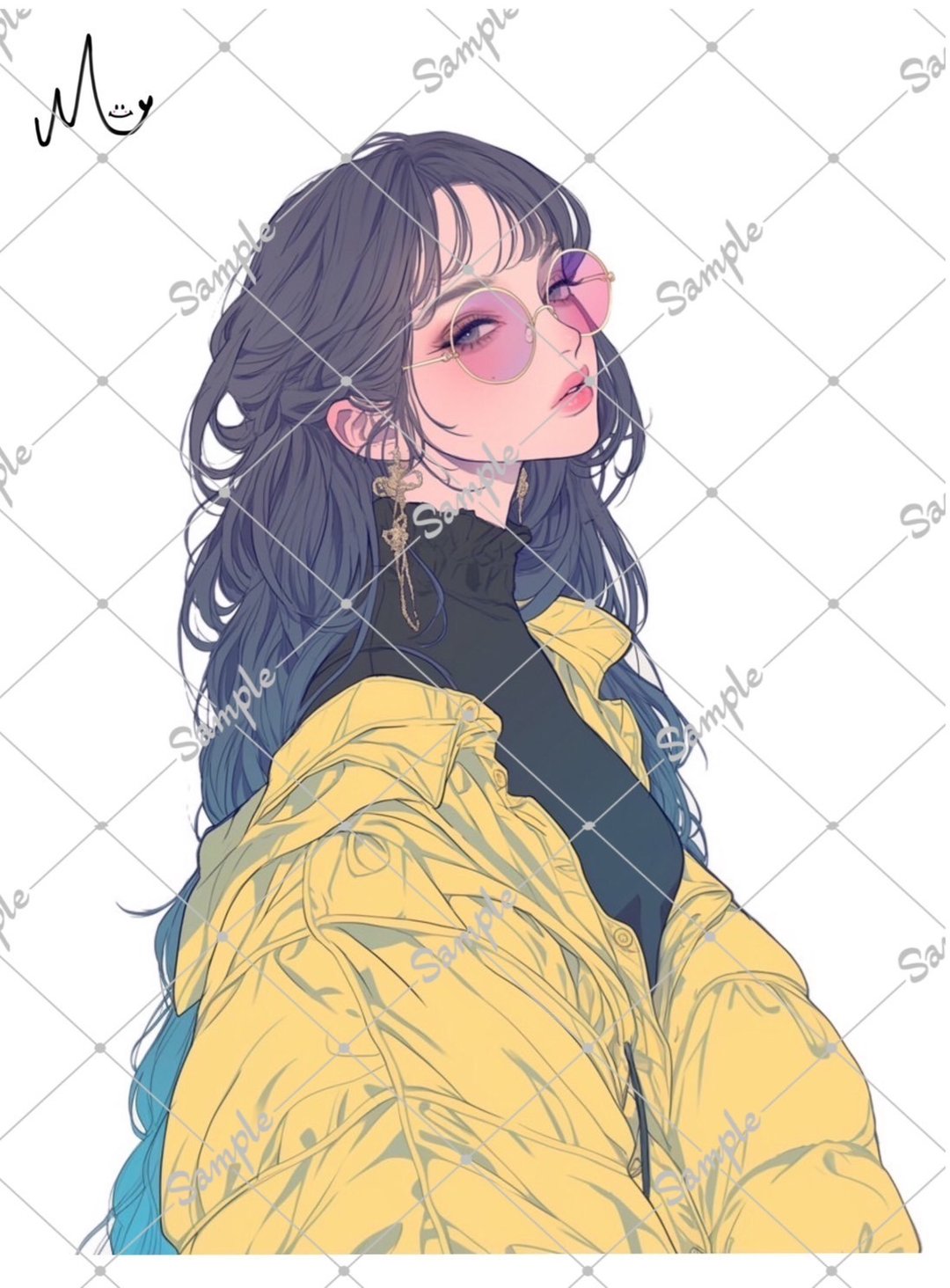 原创人物贴纸 - 贴纸 - 纸 