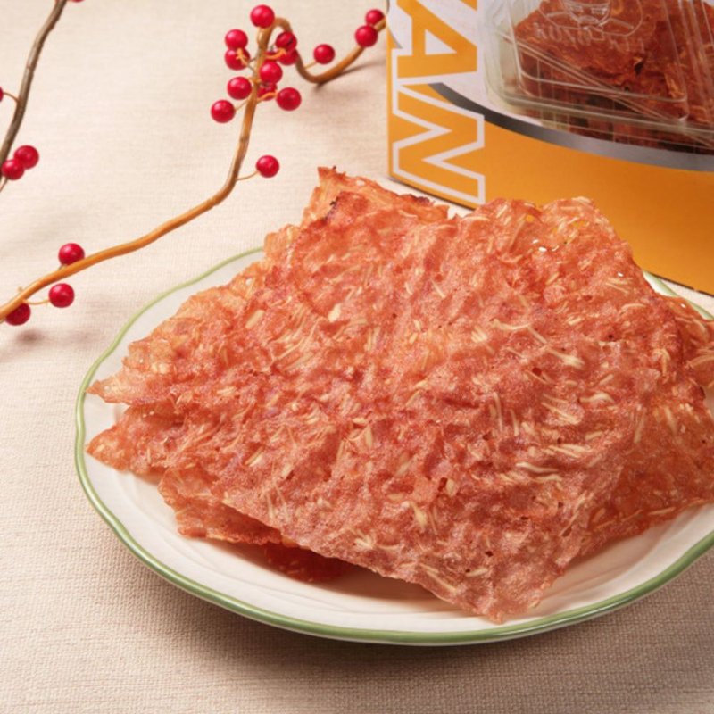 父亲节/中秋节/送礼推荐【港记酥皇】顶级猪肉脆纸10片装礼盒 - 肉干/肉松 - 其他材质 