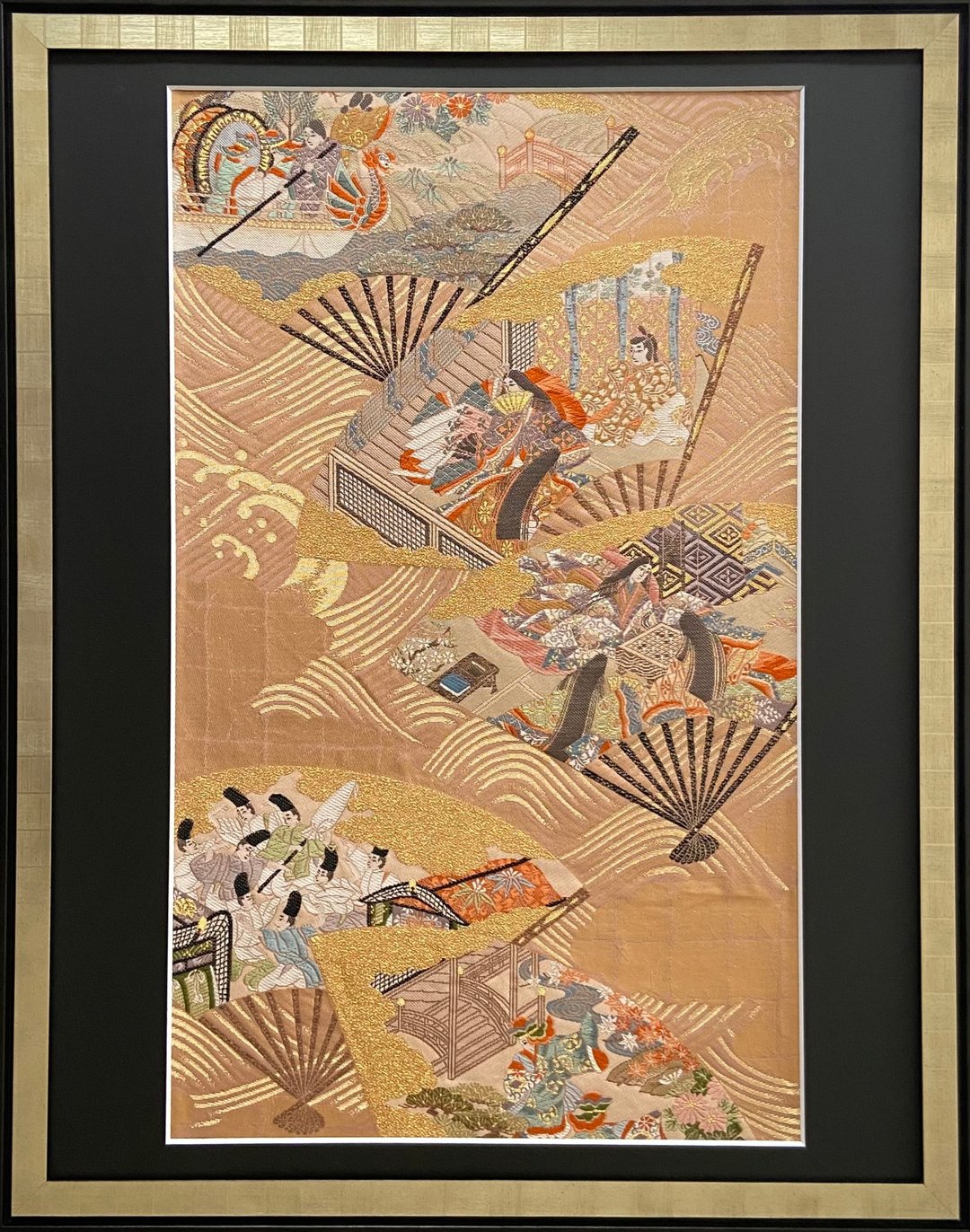 The Tale of Genji fan - 墙贴/壁贴 - 丝．绢 