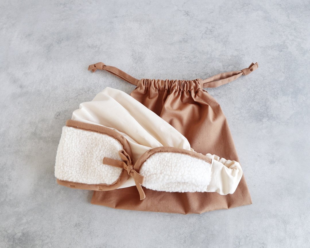Petit Trésor Set / Lait - 发饰 - 棉 白色