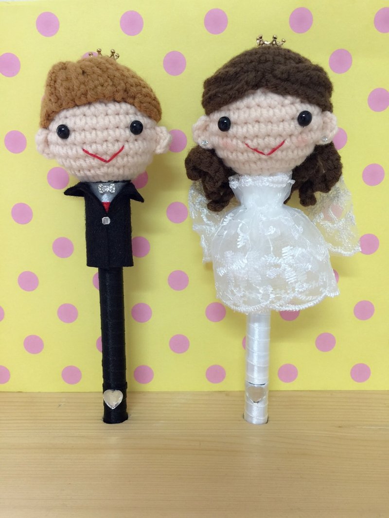 chuchu手作小铺 异国恋情款 新人签名笔 - 其他书写用品 - 其他材质 白色