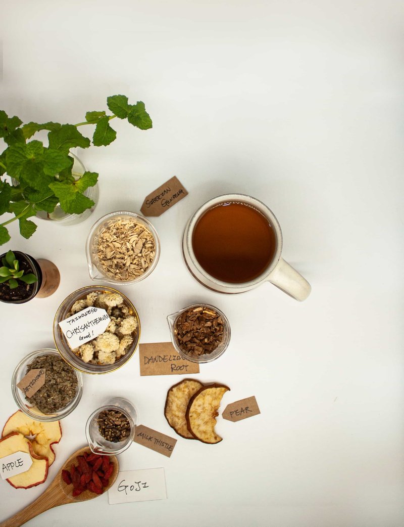 有机花草茶上班族系列 - 炯炯有神 告别肝苦 - 茶 - 植物．花 蓝色