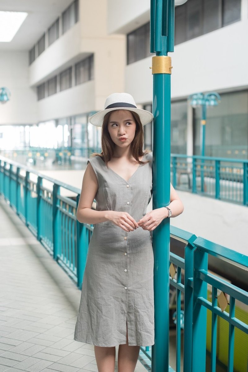 Weekender midi dress - 洋装/连衣裙 - 其他材质 绿色