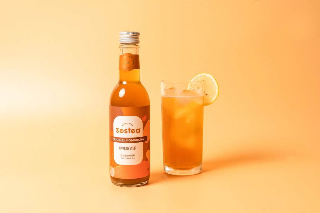Zestea原味康普茶 300ML*12瓶 (无添加、富含益生菌) - 茶 - 新鲜食材 