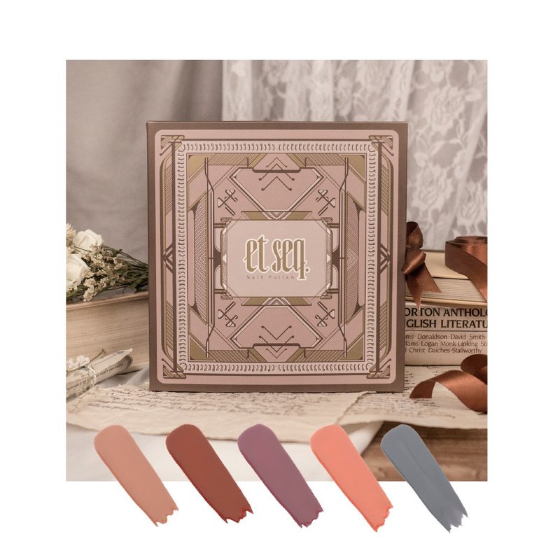 小妇人系列 五入粉金礼盒组 - 指甲油/指甲贴 - 其他材质 多色