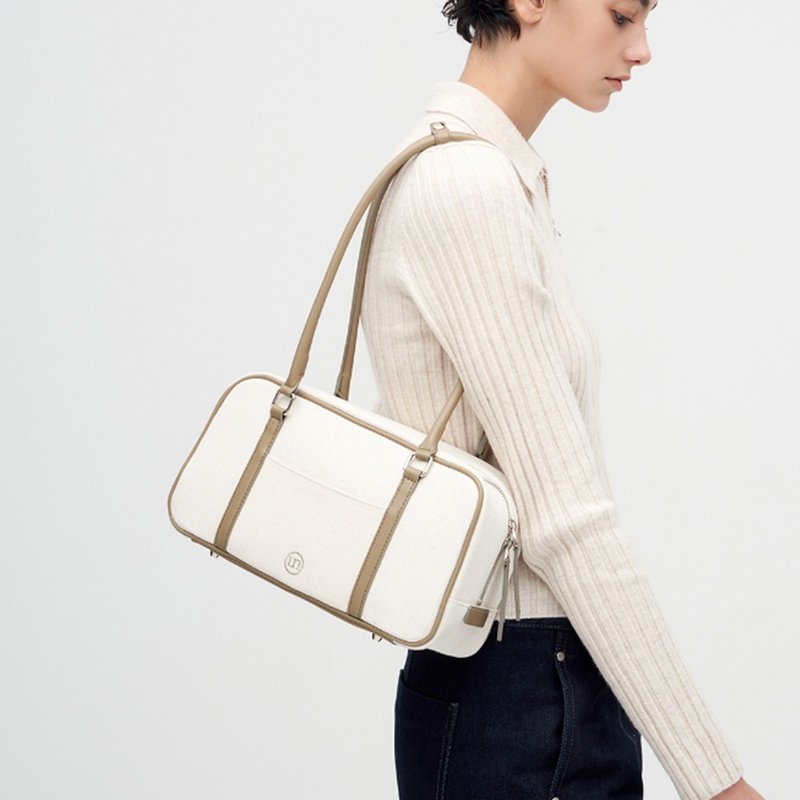 Korean Untidy Structure Bag - 手提包/手提袋 - 人造皮革 
